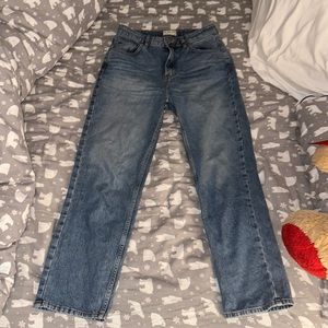 We the free , Free people CRVY high rise vintage straight jean.